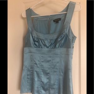 bebe Sleeveless Silk Top